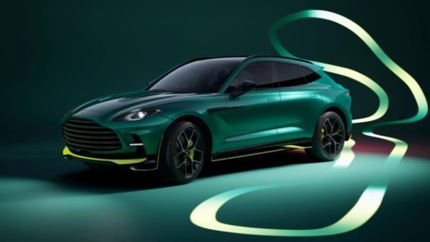 Aston Martin DBX707, Sondermodell „AMR24 Edition“.  Foto: Autoren-Union Mobilität/Aston Martin